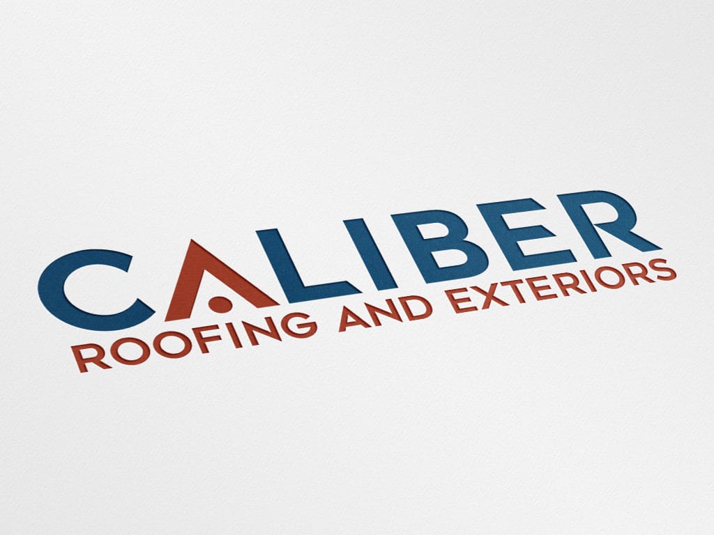 Caliber Roofing logo design