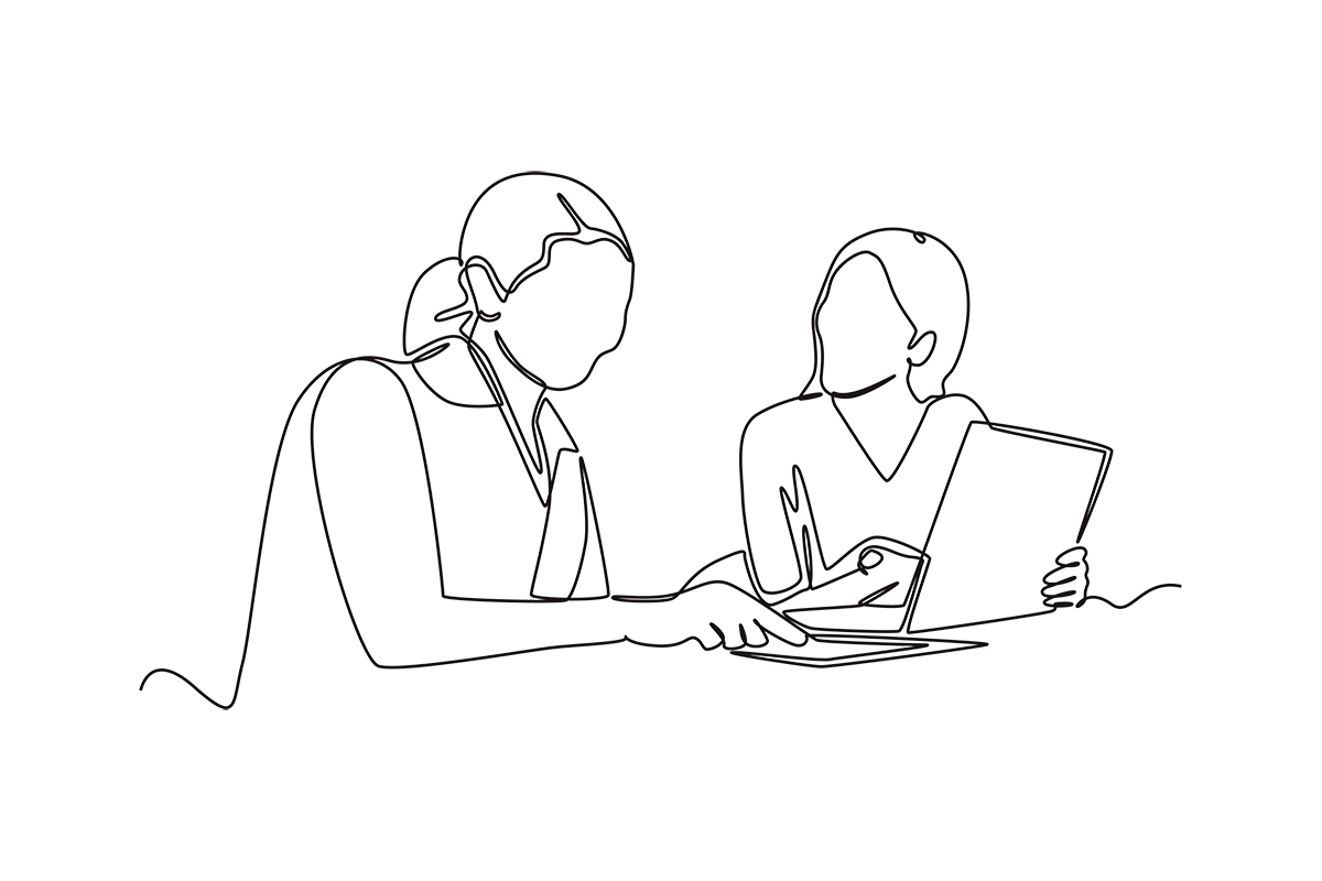 Initial web design consultation